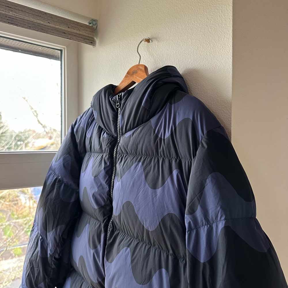 Uniqlo x Marimekko Ultralight Down Cocoon Parka NWOT - Picture 4 of 12